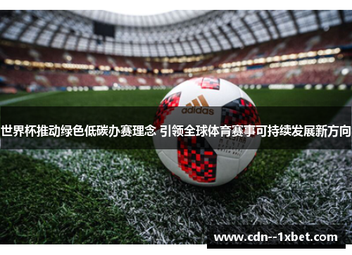 世界杯推动绿色低碳办赛理念 引领全球体育赛事可持续发展新方向